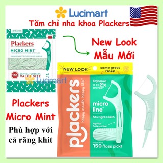 Tăm Chỉ Nha Khoa Plackers Flossers Picks từ USA
