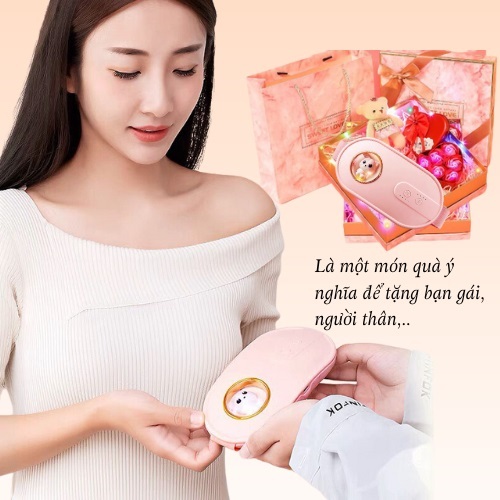 Máy Massage Bụng Kinh Gobos Giảm Đau Nhanh, Làm Ấm Bụng, Lưng, Tử Cung Cho Phụ Nữ Đến Kì Hàng Chính Hãng