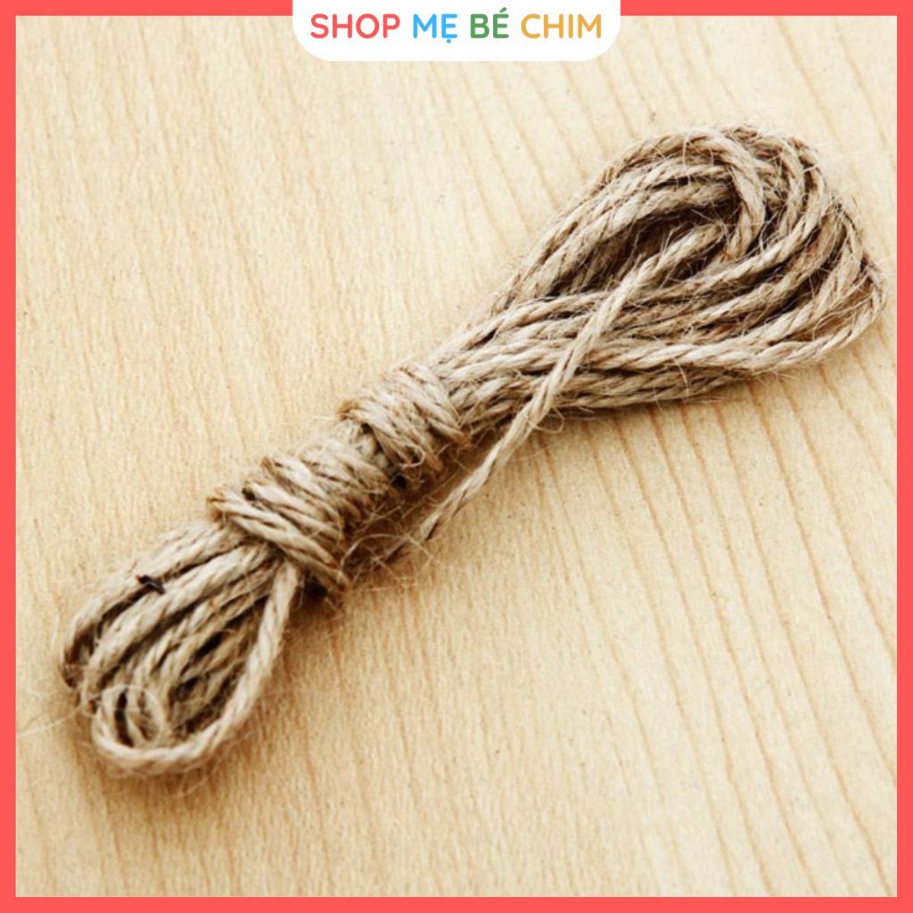 5 mét dây thừng (dây gai) treo ảnh