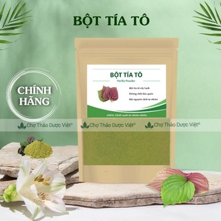 Bột tía tô 500g, nguyên chất, đắp mặt sáng da, giảm mụn, mờ thâm nám, tốt cho người bị gout