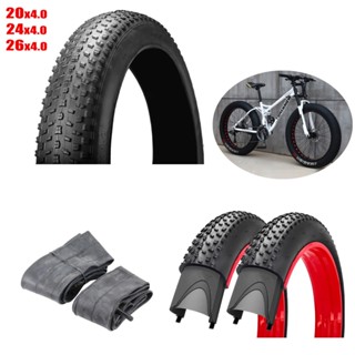 Lốp xe đạp bánh béo 20x4.0 - 24x4.0 - 26x4.0 - SĂM LỐP VỎ RUỘT XE ĐẠP BÁNH BÉO 26X4.0, 24x4.0, 20x4.0