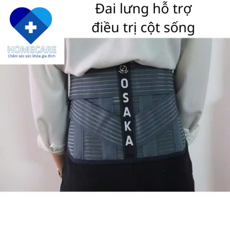 Đai lưng hỗ trợ điều trị cột sống lưng thoát vị, thoái hóa cao cấp Osaka