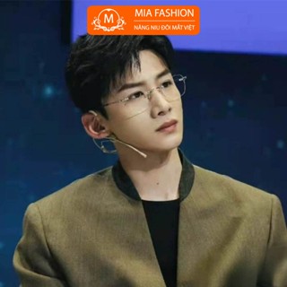 Gọng Kính Cận MIA Siêu Nhẹ Nam Nữ TỔNG TÀI - CỰC NGẦU, Khung Titan Giúp Thon Gọn Khuôn Mặt