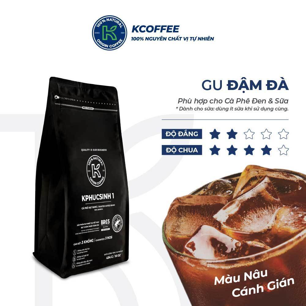 Cà Phê Sạch Nguyên Chất 100% Arabica KPhucSinh 1 - Cà Phê Arabica Gu Cà Phê Châu Âu