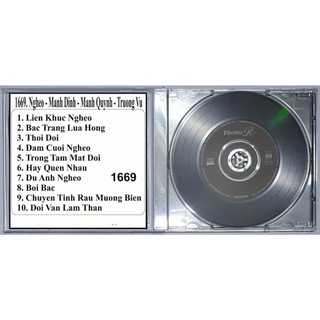 Bộ 4 CD ca sĩ mạnh quỳnh ( 1663 - 1694 )