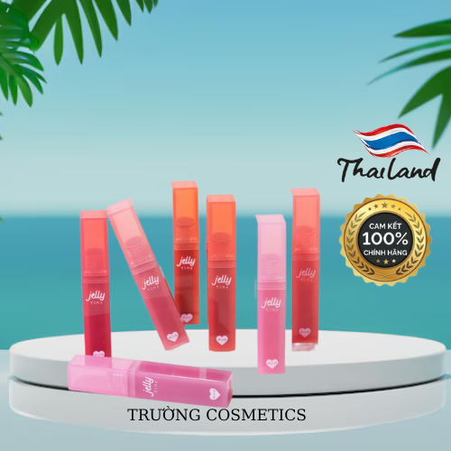 Son Thạch mỏng nhẹ 4U2 Jelly Tint 4g Thái Lan (Chỉ có hàng Chính Hãng)