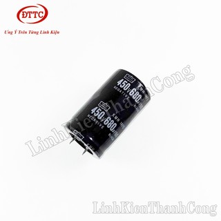 Tụ Hóa 680uF 450V Chân Cứng