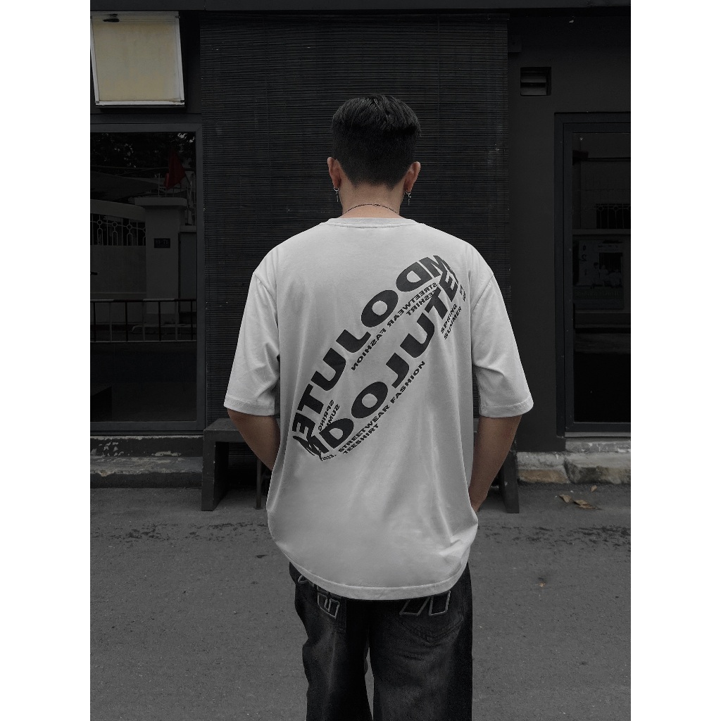 Áo Thun DOJU Form Rộng A024 Circle Unisex Oversize T-Shirt