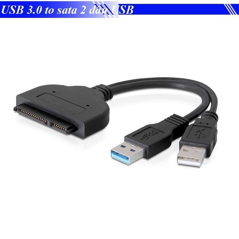 Dây USB 3.0 to sata 2 đầu USB