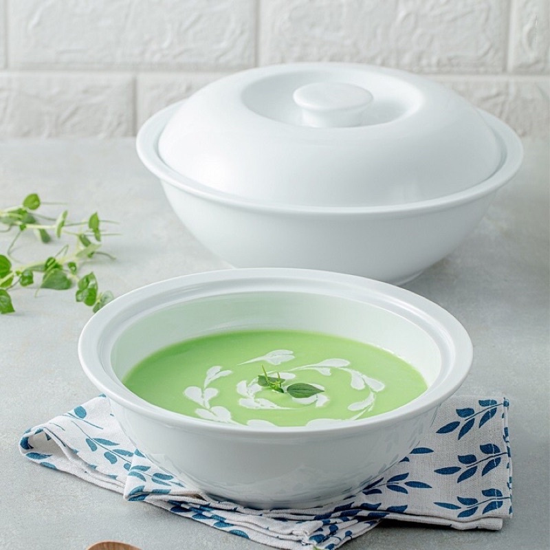 Âu phíp đựng cơm, canh có nắp kiểu Hàn Quốc
