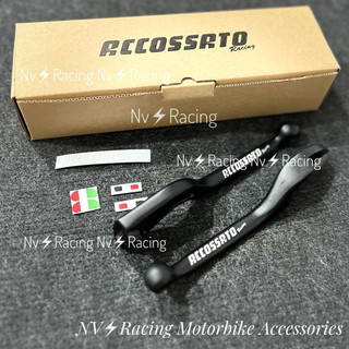 Tay thắng Accossato AB 2010 -2019  đen nhám ( tặng kèm tem )