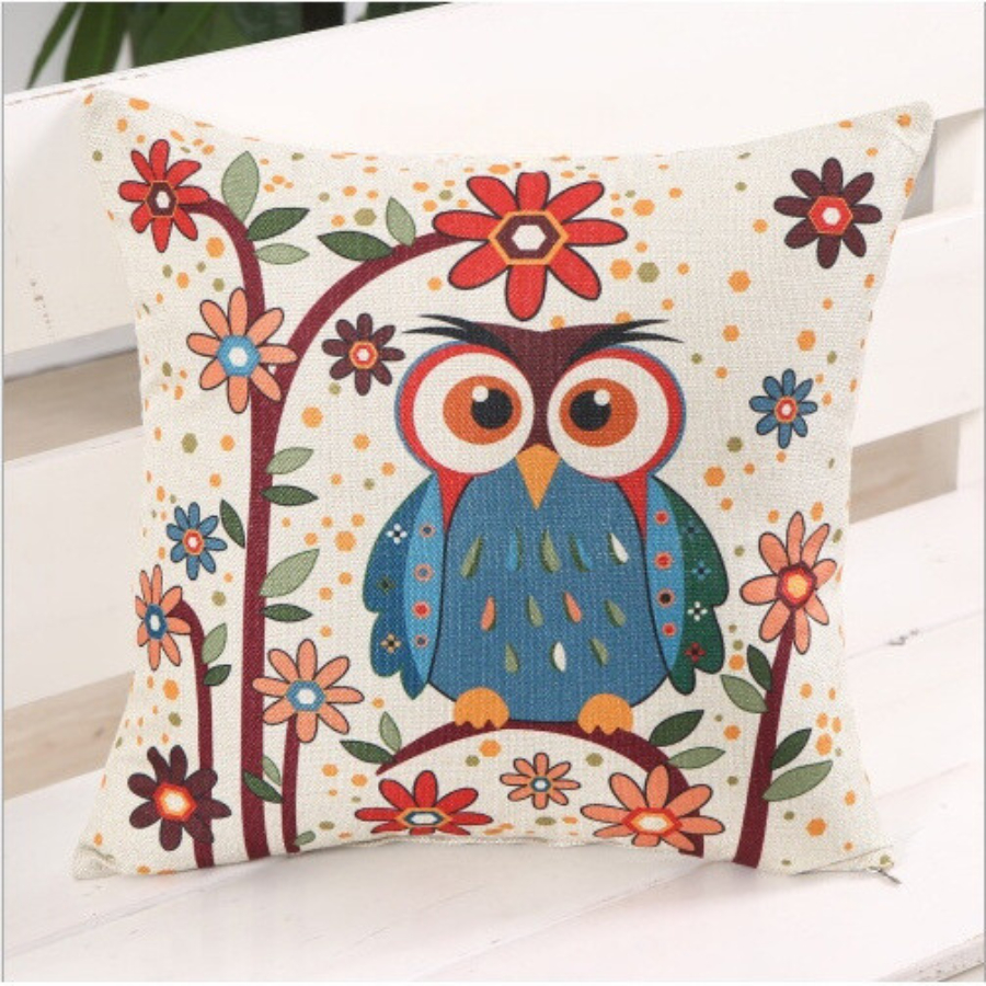 Vỏ Gối tựa sofa vuông 45x45 , vỏ gối tựa decor trang trí phòng khách (chỉ vỏ gối) có khoá kéo