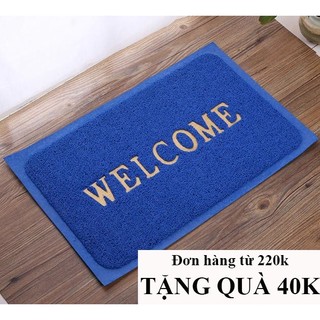 Thảm nhựa welcome kích thước 50x70cm