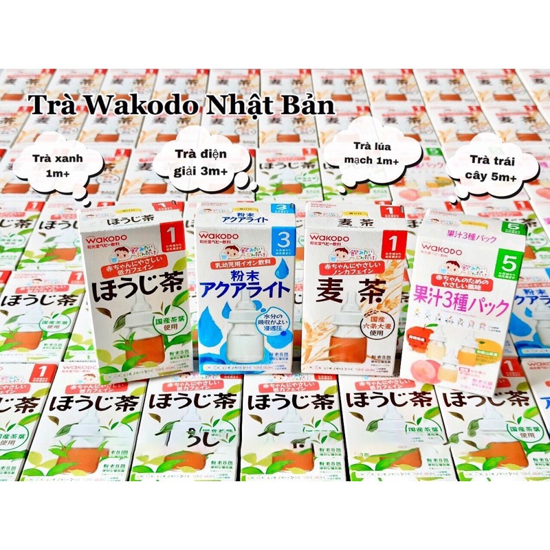 Trà wakodo (lúa mạch, điện giải)