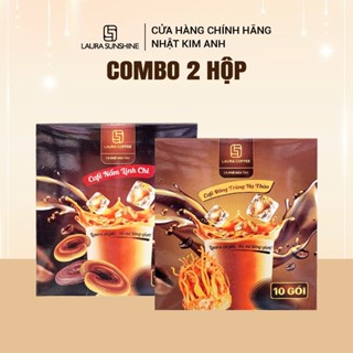 Combo 2 Hộp cà phê Laura Coffee Nhật Kim Anh (2 hộp x 10 gói)
