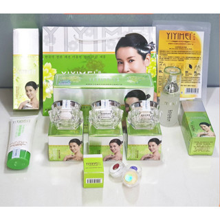 Mỹ phẩm làm mờ nám Yiyimei 5in1, Kem nám, tàn nhang, dưỡng trắng da cao cấp Yiyimei.