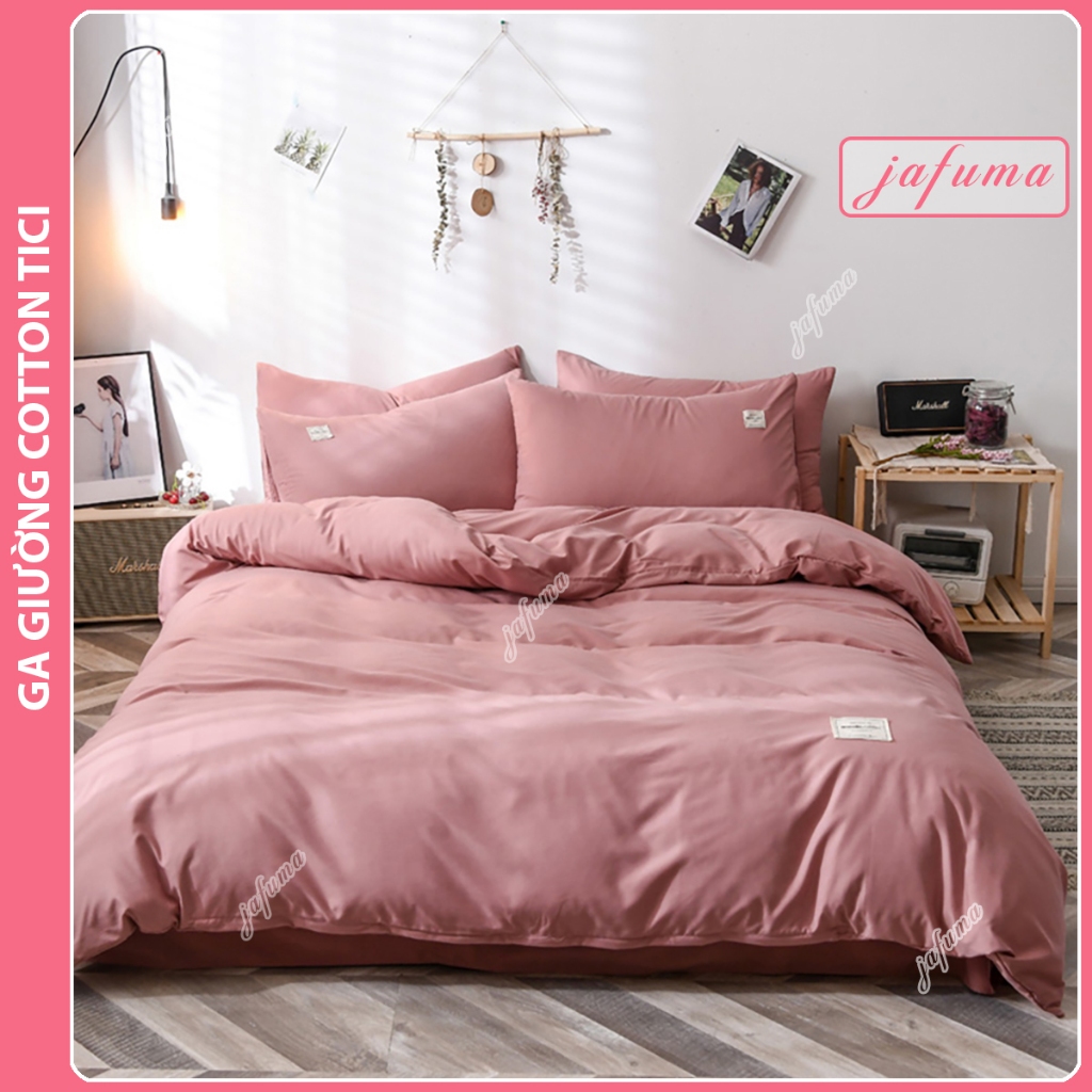 Ga gối giá rẻ bảo bảo vệ nệm topper kích thước 1m4x2m THUN LẠNH Ý JAFUMA | Cam kết chất lượng