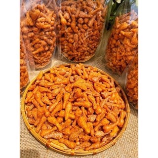  1KG Quẩy Đùi Gà Sấy Phô Mai Cay Siêu Ngon Siêu Rẻ 