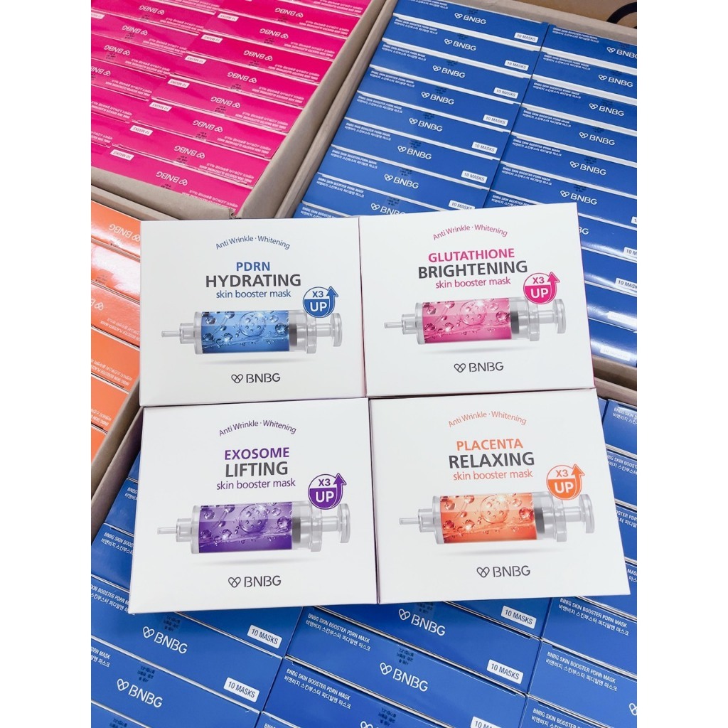 Hộp 10 Miếng Măt Nạ BNBG Skin Booster Mask 30ml