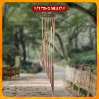 Chuông gió phong thủy 18 thanh hợp mệnh Kim.