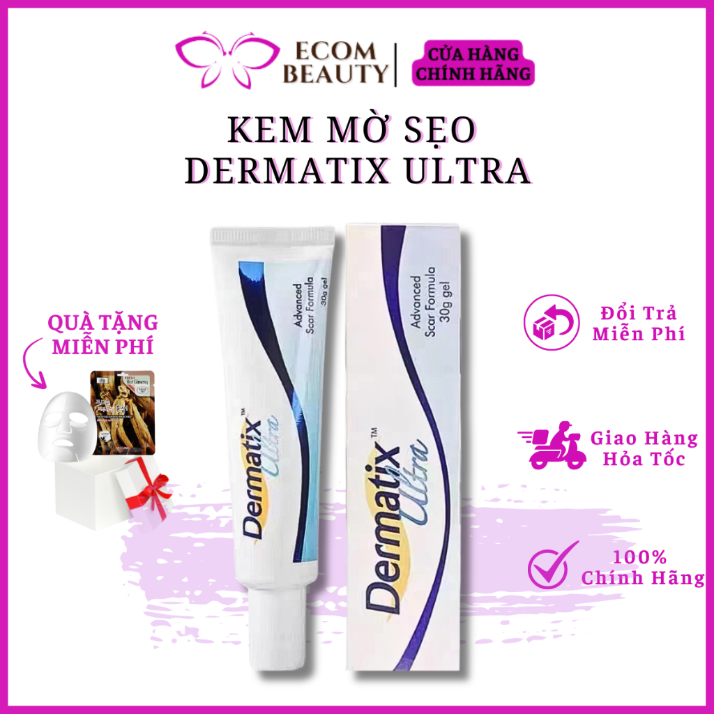 Kem mờ sẹo DERMATIX ULTRA - Kem sẹo DERMATIX ULTRA made in USA 15g giúp mờ sẹo lồi, sẹo tai nạn, sau phẫu thuật,...