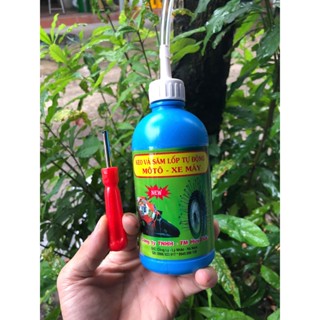 Keo Tự Vá Lốp Xe Máy Không Ruột, Keo Đổ Lốp Tự Vá, Keo Đổ Vỏ Xe Máy