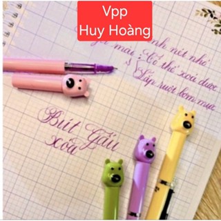  Bút máy GB011 bút máy ngòi kim tinh nét nhỏ hình gấu 