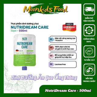 NutriDream Care Soya Dinh Dưỡng Ăn Qua Đường Ống Thông Đạm Cao Cho Người Dị Ứng Sữa Bò