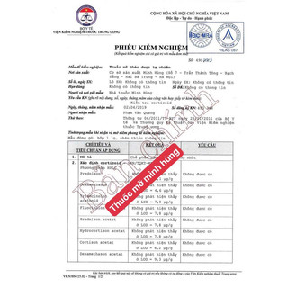 3 Hộp Kem bôi da Minh Hùng_Kem mỡ minh hùng chính hãng