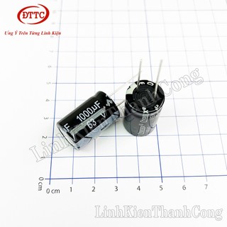 Bộ 5 Chiếc Tụ Hóa 1000uF 63V (16x25mm)
