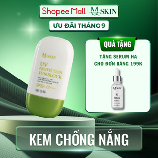 [ TẶNG SERUM HA MINI ] Kem Chống Nắng MQ Skin SPF 50+ MQ SKIN - UV Protection Sunblock 50g (mẫu mới)