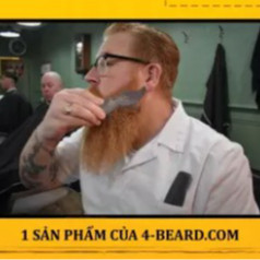 Lược Chải Râu Beard Comb -Sừng Bò Châu Phi