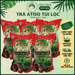 100 Túi trà - TRÀ TÚI LỌC ATISO ĐỎ CAO CẤP (LÀM TỪ 100% HOA)-Túi 200gr - Đặc sản Nhà Mình - Đà Lạt