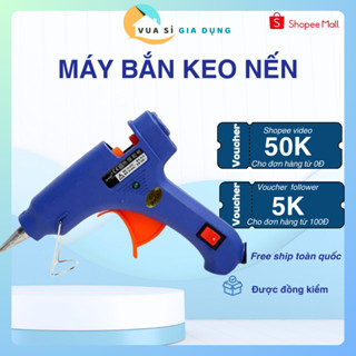 Dụng cụ bắn keo nến silicon cầm tay, máy bắn keo nến đa năng loại nhỏ 20W