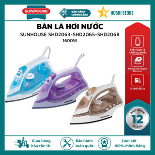 [CHÍNH HÃNG] BÀN ỦI, BÀN LÀ HƠI NƯỚC SUNHOUSE SHD2065, là phẳng quần áo như mới, phù hợp mọi loại vải