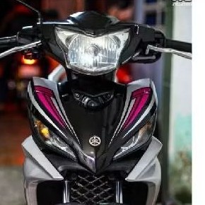Tem Rời Ex 135 DÁn Xe Xám Bạc Đen