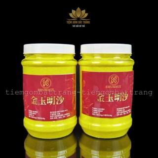 Cát Kim Sa Vàng Đặt Lư Hương Thờ Cúng Cao Cấp (Malaysia) - Không Tạp Chất 500g/850g