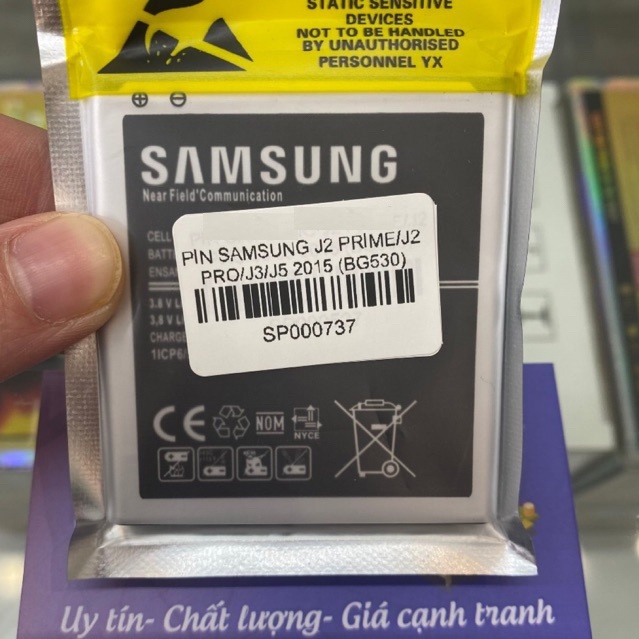 Pin Samsung J2 Prime / J2 Pro / J3 / J5 2015 (BG530)