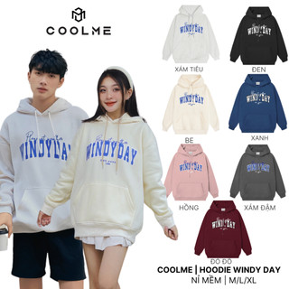 Áo hoodie local brand unisex Coolme /WINNYDAY , áo nỉ hoodie nam nữ Hàn Quốc cao cấp nhiều màu