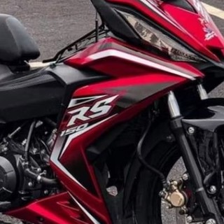 Tem Rời Honda Winner Rs V1 Đỏ Đen