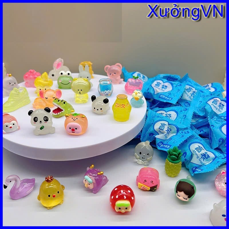 Combo 10 Truy tìm kho báu One piece - Một món quà ngẫu nhiên - Kẹo bóc quà thú vị blind box Mini ngẫu nhiên