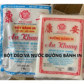 COMBO BỘT BÁNH IN DẺO VÀ NƯỚC ĐƯỜNG BÁNH IN DẺO