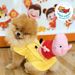Áo cosplay heo p3ppa cho chó mèo