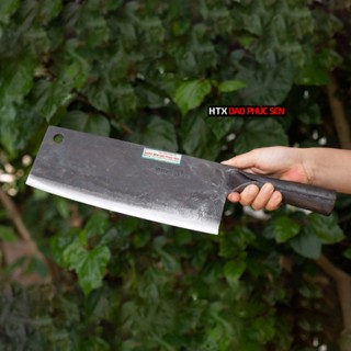 Dao Chặt Xương HTX DAO PHÚC SEN S06 Cán Sắt Chuyên Xương Ống Chân Giò 24cm