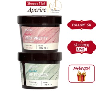 Mặt Nạ Đất Sét Aperire Spa Relief Pore Mask, Mặt Nạ Đất Sét Làm Sạch Sâu Dầu Nhờn, Mặt Nạ Thu Nhỏ Lỗ Chân Lông 120g
