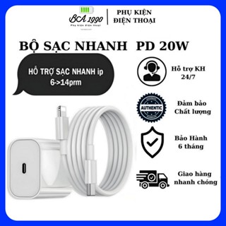 Sạc nhanh PD 20W Không Nóng Máy ,An Toàn Ổn Định dùng cho ip 6->14
