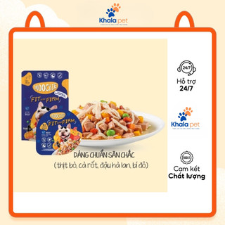 Pate cho chó MOOCHIE gói 85gr