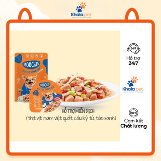 Pate cho chó MOOCHIE gói 85gr