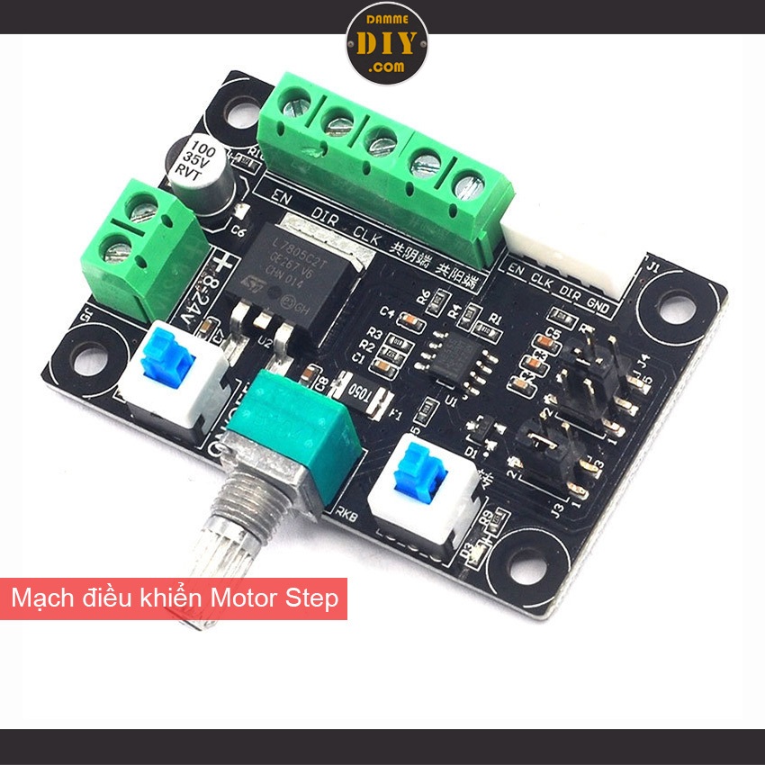 Mạch Điều Khiển Motor Step, Động Cơ Bước DC 12V 24V 8~24V