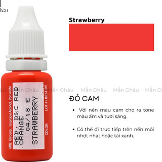 Mực Biotouch Phun Xăm Chuẩn Hãng Mỹ Mẫu Mới Chai 15ml